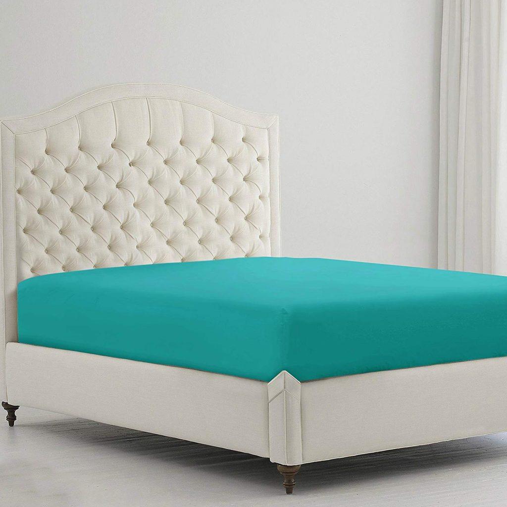 Fitted Sheet king Size In Turquoise