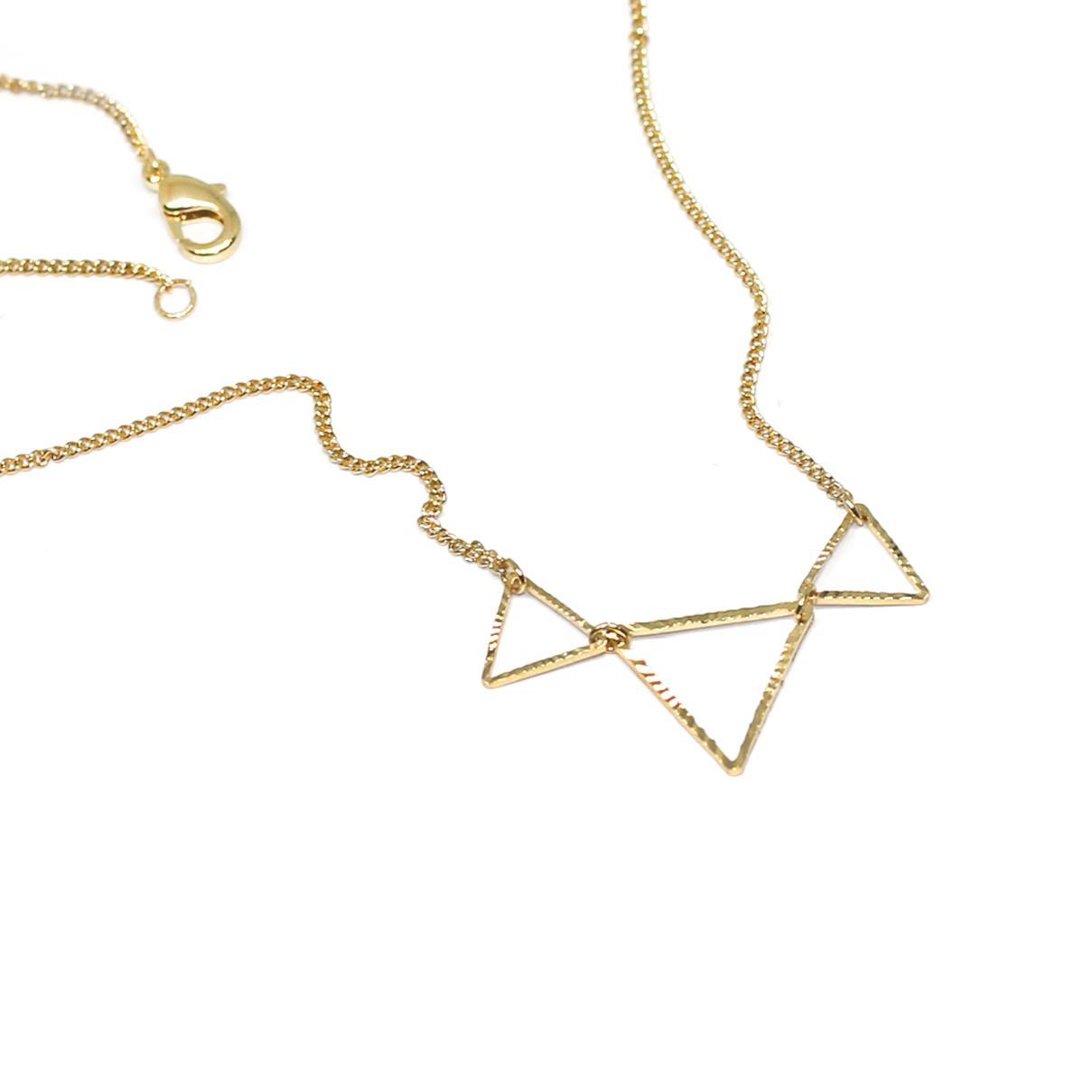 High Polish Triangle Necklace - Hutch.pk Online Fashion Store in Pakistan