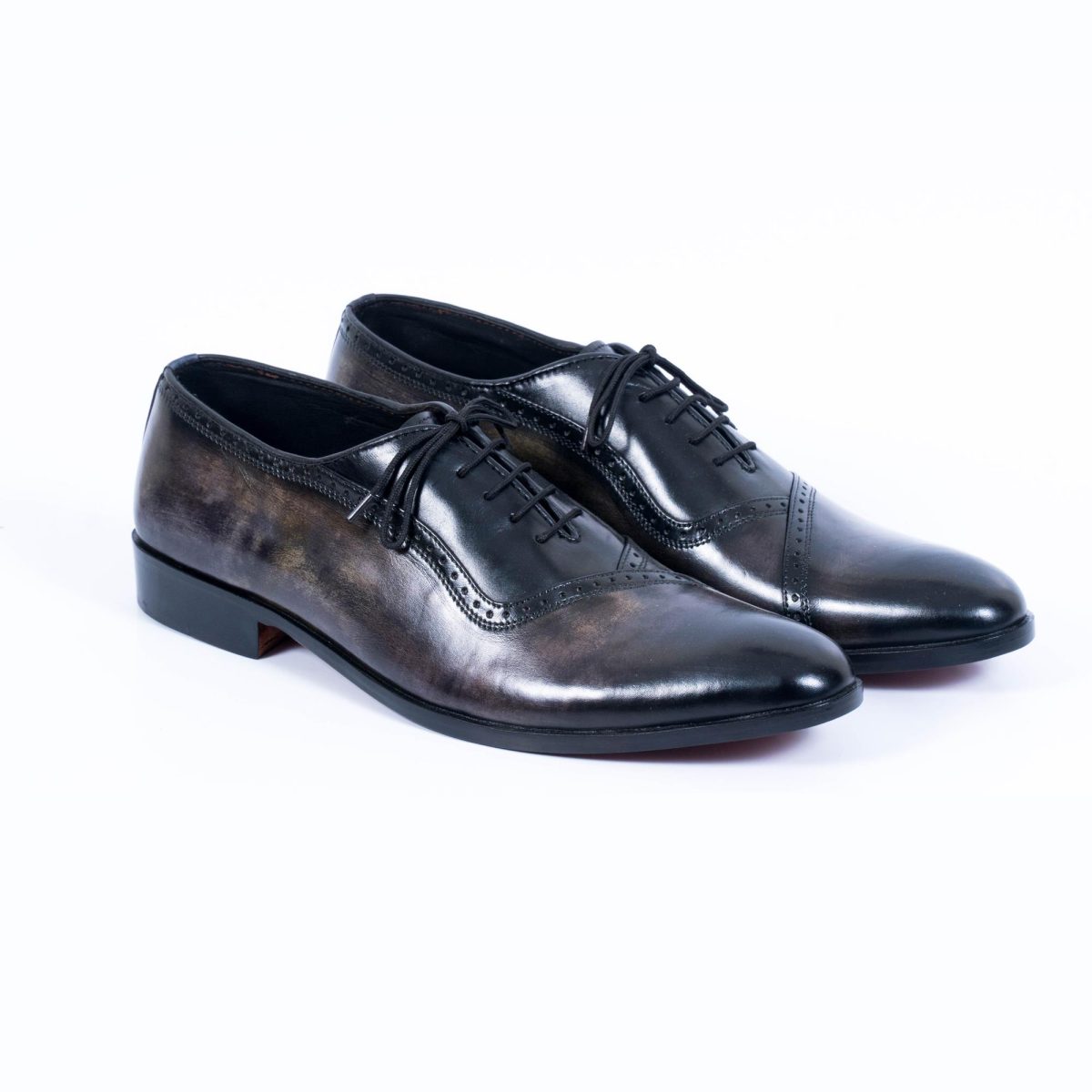 Spadera Handmade Leather Shoes – Side Row Frill - Hutch.pk Online ...