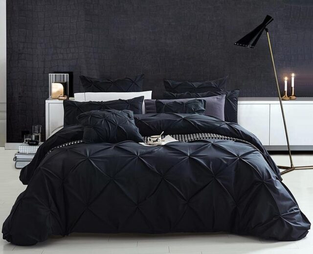 10 Latest Black Bed Sheet Designs at Best Price in Pakistan