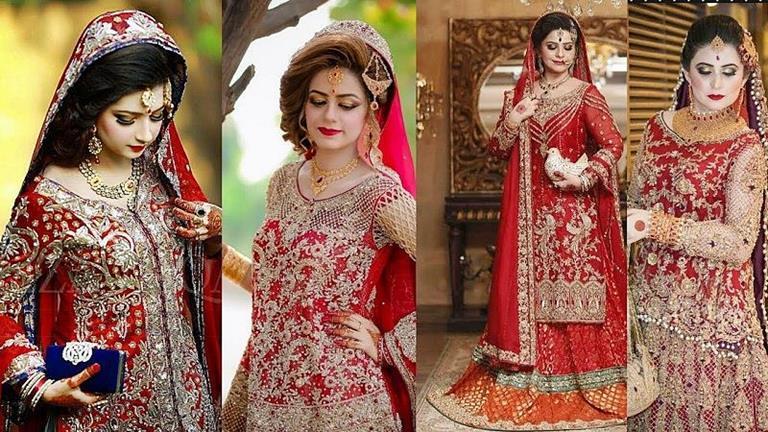 Simple Pakistani Bridal Dresses