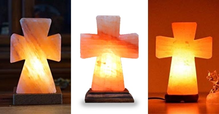 Holy Cross Salt Lamp