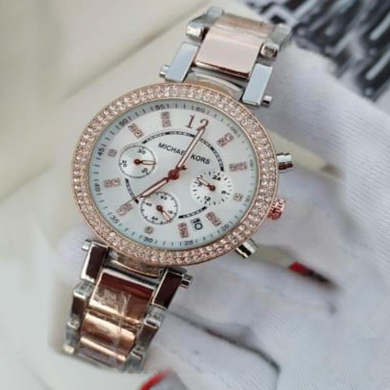 Designer Classic White Dial Rose Gold Watch - Hutch.pk Online Fashion ...