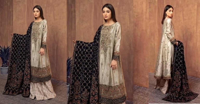 Maria B Winter Evening Wear Collection 2020-2021-1